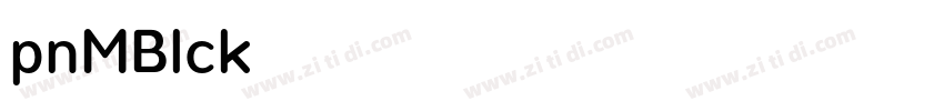 Opun Mai Black字体转换